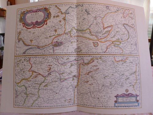 Historische landkarte elbe - historische,