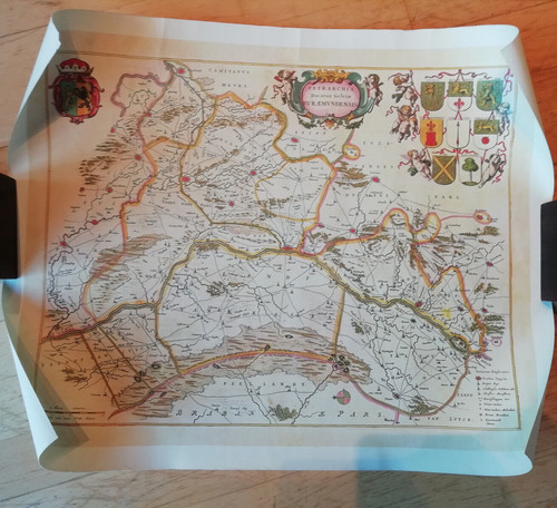 Alte landkarte venlo - landkarte,
