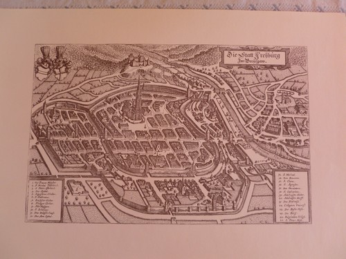 Historische stadt landkarte - historische,