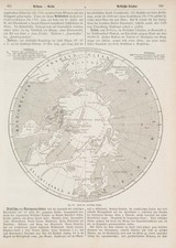 Karte der arktischen Länder