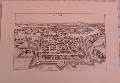 Historische stadt landkarte - historische,