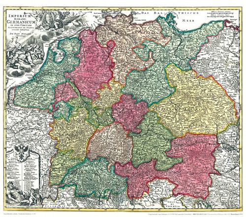 Deutschland 1715 historische - deutschland,