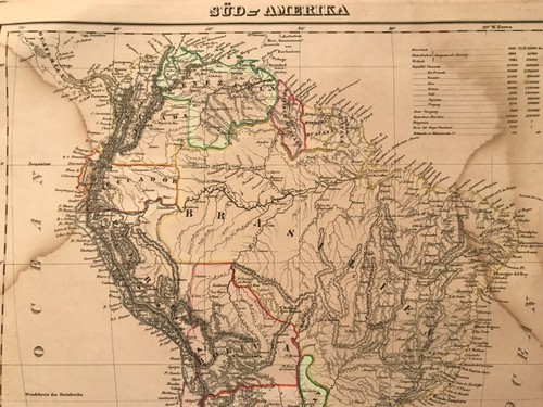 Landkarte süd amerika - landkarte,