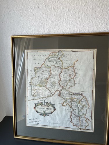 Oxford shire landkarte - oxford,
