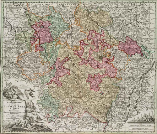 Seutter mappa - m.,