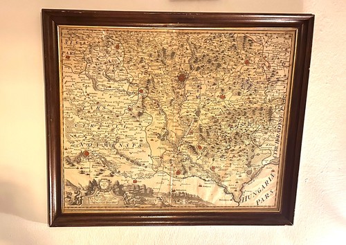Historische karte mähren - historische,