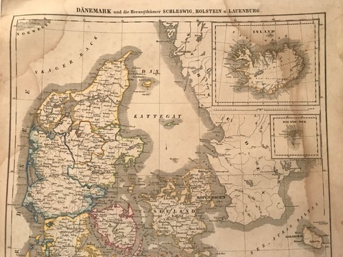 Landkarte dänemark - landkarte,