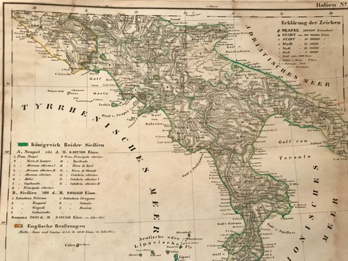 Landkarte italien südl - landkarte,