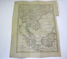 Alte antike Karte, Landkarte