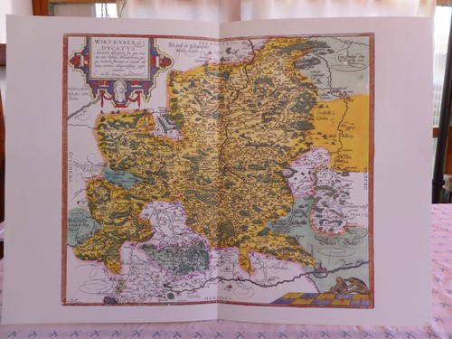 Historische landkarte - historische,