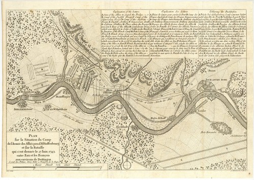 Schlacht bei dettingen 1743 - bei,