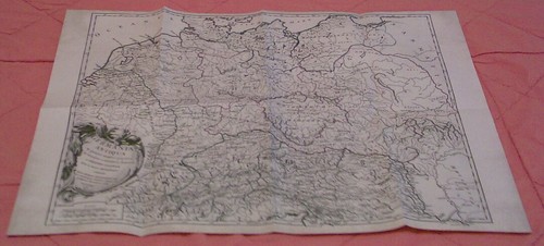 Germanienkarte 1756 replikat - 1756,