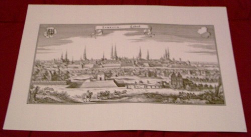 Stadtansicht von lübeck m - stadtansicht, (m
