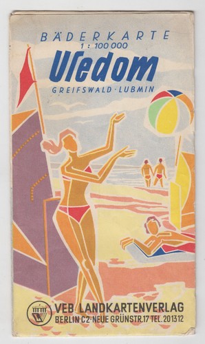 Buch bäderkarte usedom - buch:,