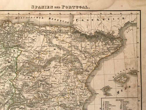 Landkarte spanien und - landkarte,