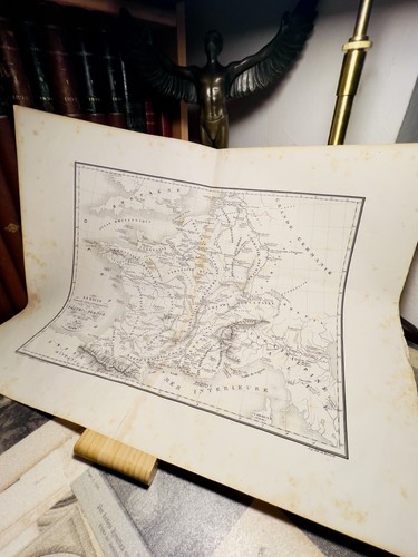 Historische landkarte 1836 - landkarte,