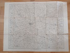 Alte Landkarte um 1875