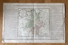 Kupferstich Karte Desnos 1776