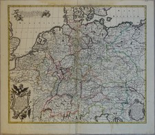 Deutschland karte stich